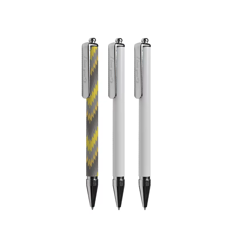 Metal pen for custom campaign branding