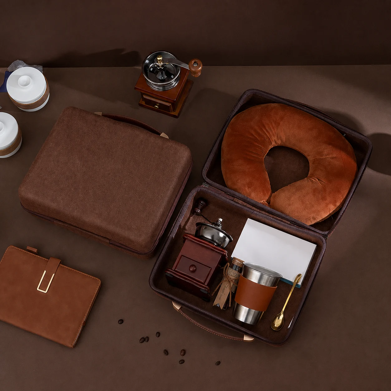 Travel Comfort & Coffee Gift Case