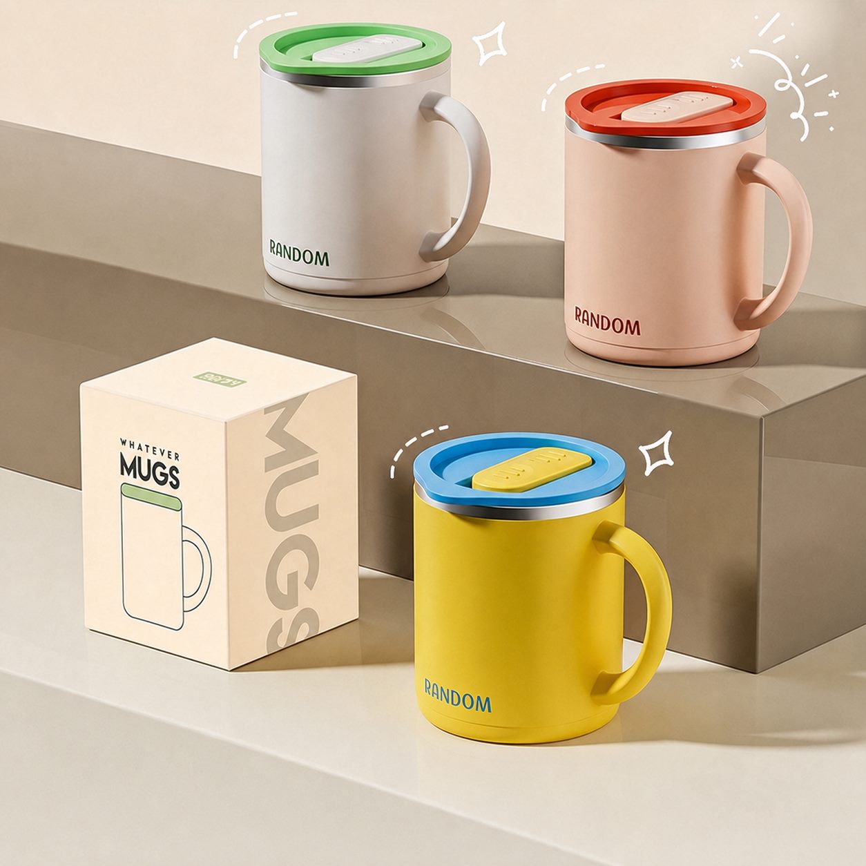 400ml/500ml 304/316 stainless steel Mug custom promotional product