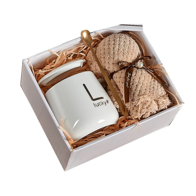 Premium Ceramic Mug & Towel Gift Box — view 2