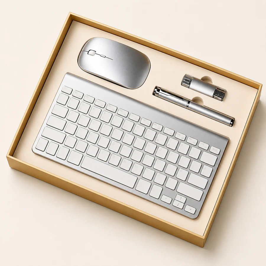 Executive Wireless Keyboard & Tech Gift Set