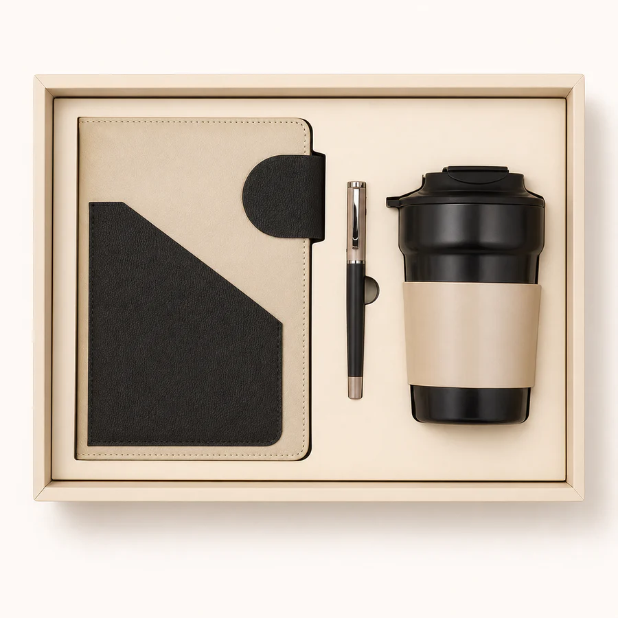 Notebook & Insulated Tumbler Gift Set