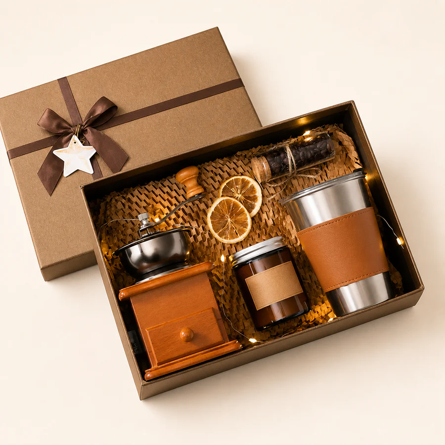 Personal Coffee Maker Gift Set