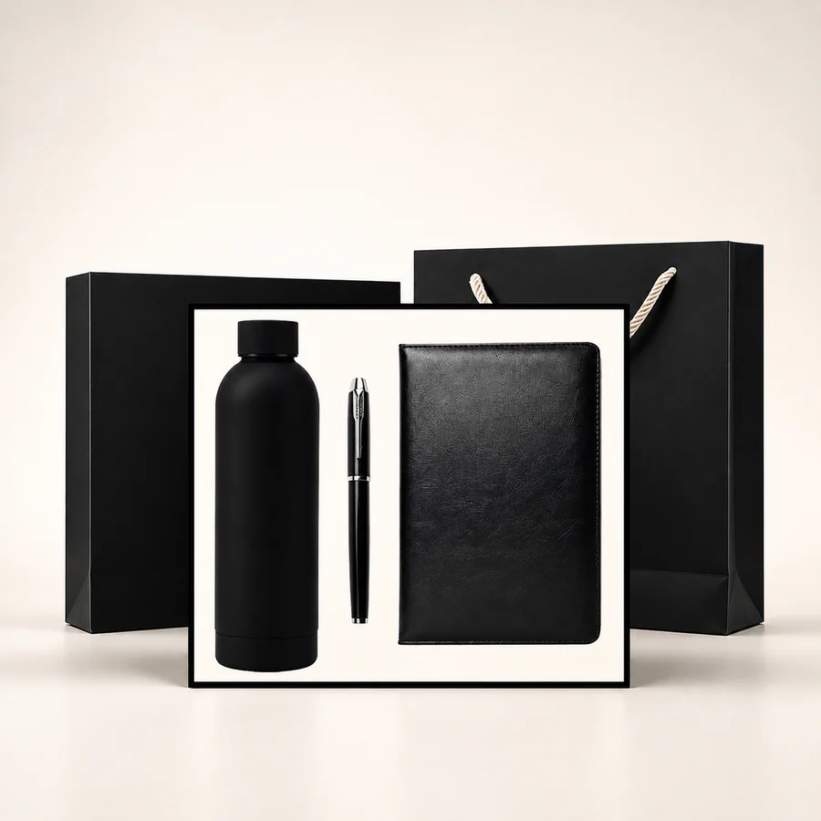 Tumbler, Notebook & Pen Gift Set